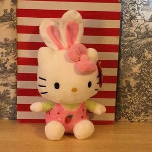 Hello Kiddie Easter Bunny Strawberry Plush